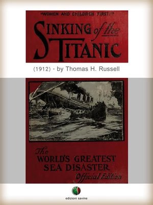 cover image of Sinking of the TITANIC